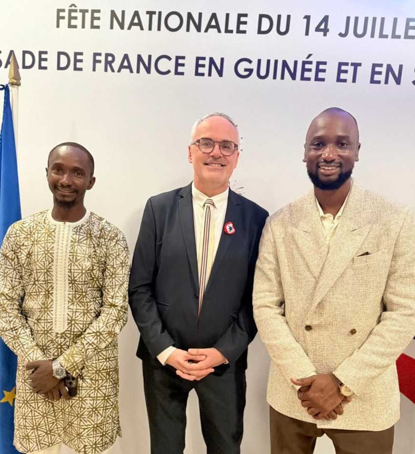 Archive photographique : Fête nationale française en Guinée