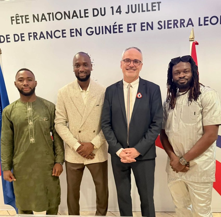 Archive photographique : Fête nationale française en Guinée