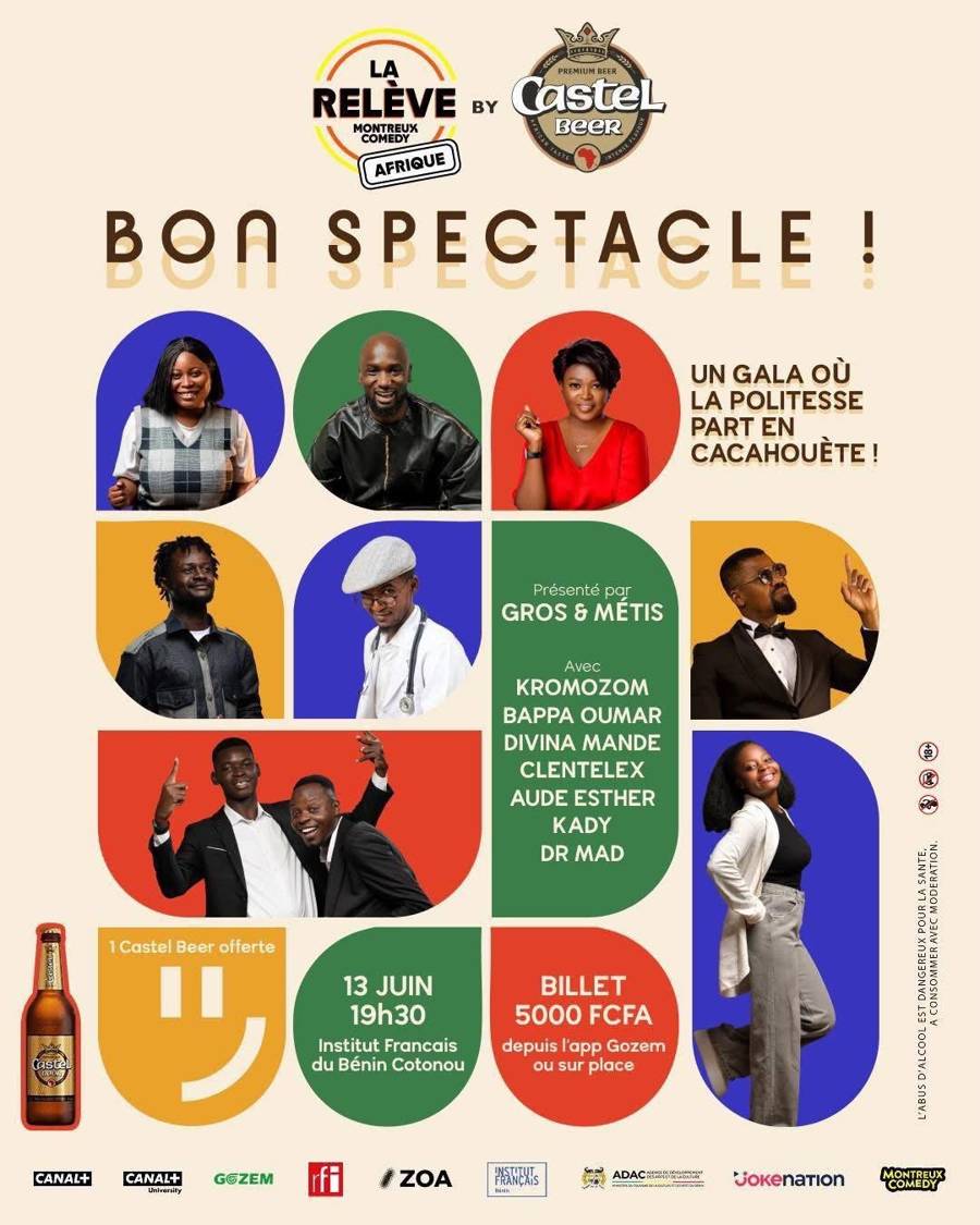 Affiche de Bappa Oumar à l’affiche de La Relève au Bénin