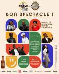 Affiche du gala La Relève à l’Institut français du Bénin avec Bappa Oumar