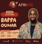 Affiche de la tournée québécoise Afrikiri 2026 avec Bappa Oumar