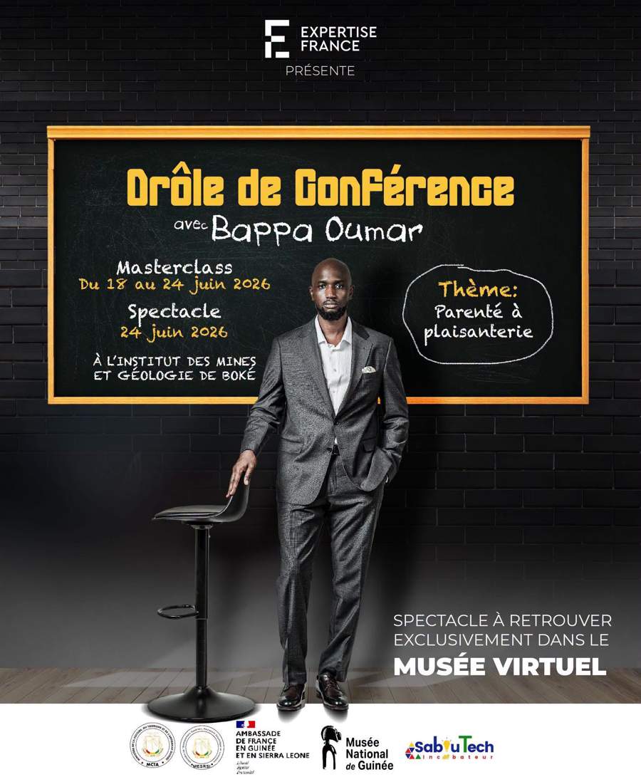 Affiche de Drôle de conférence à Boké