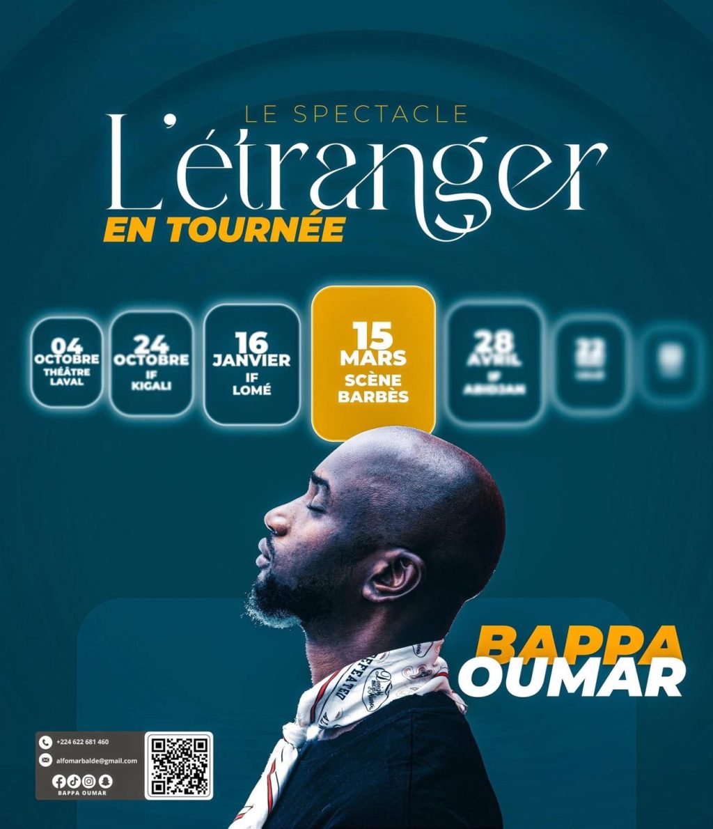 L’Étranger annoncé à La Scène Barbès,&nbsp;Paris